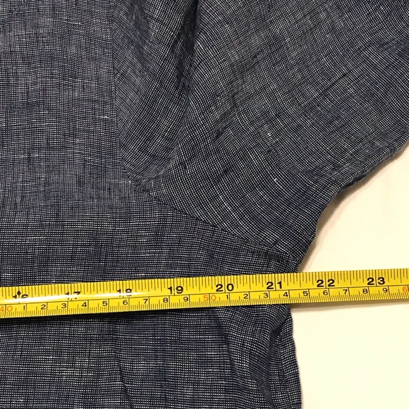 Sigrid Olsen 100% Linen Blouse - Picture 7 of 12